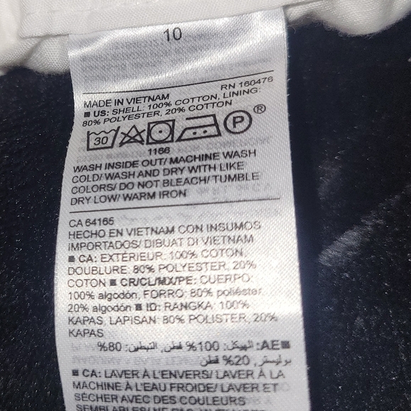 Old Navy - Women's White Eyelet Shorts - Size 10 - Picture 5 of 5